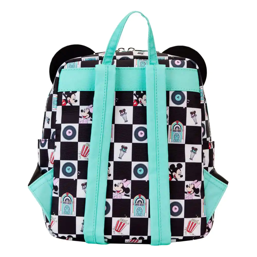 Disney by Loungefly Mini-Rucksack Mickey & Minnie Date Night Diner AOP termékfotó