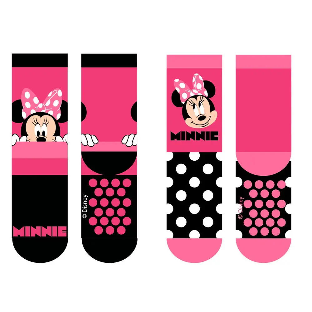 Disney Minnie 2-er Pack Stoppersocken Produktfoto
