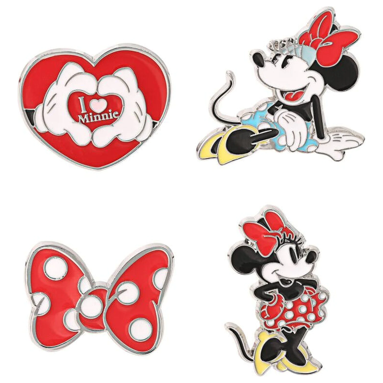 Disney Minnie 4er Set Anstecker Produktfoto