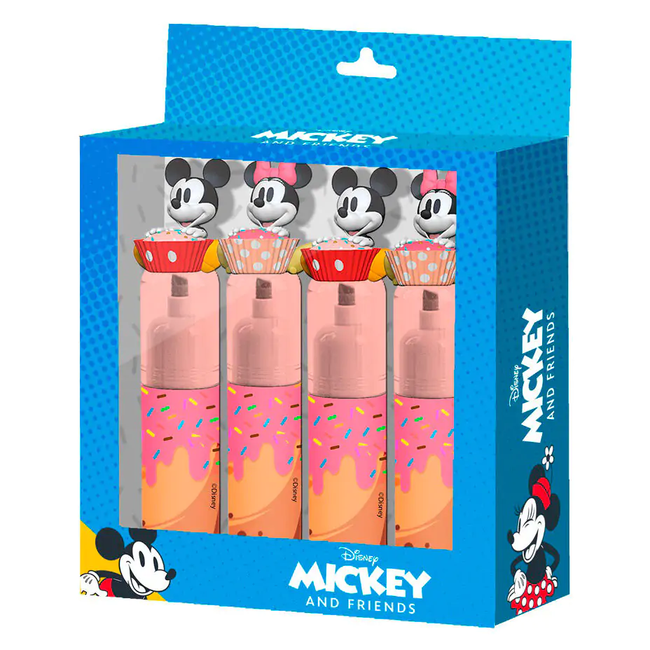 Disney Minnie 4er-Pack Textmarker Produktfoto