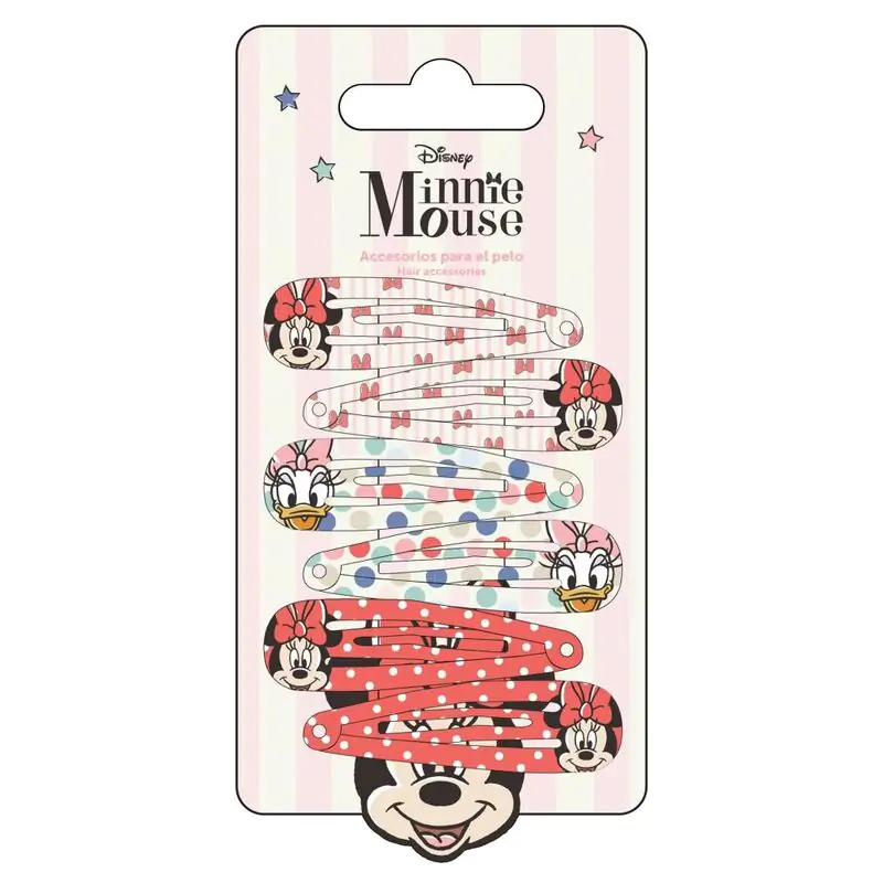 Disney Minnie 6 Stück Haarspangen Produktfoto
