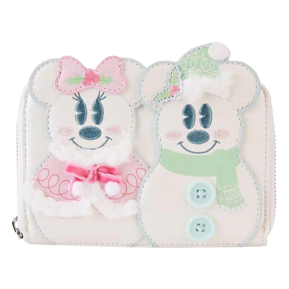 Disney by Loungefly Geldbeutel Minnie &amp; Mickey Pastel Snowman Produktfoto