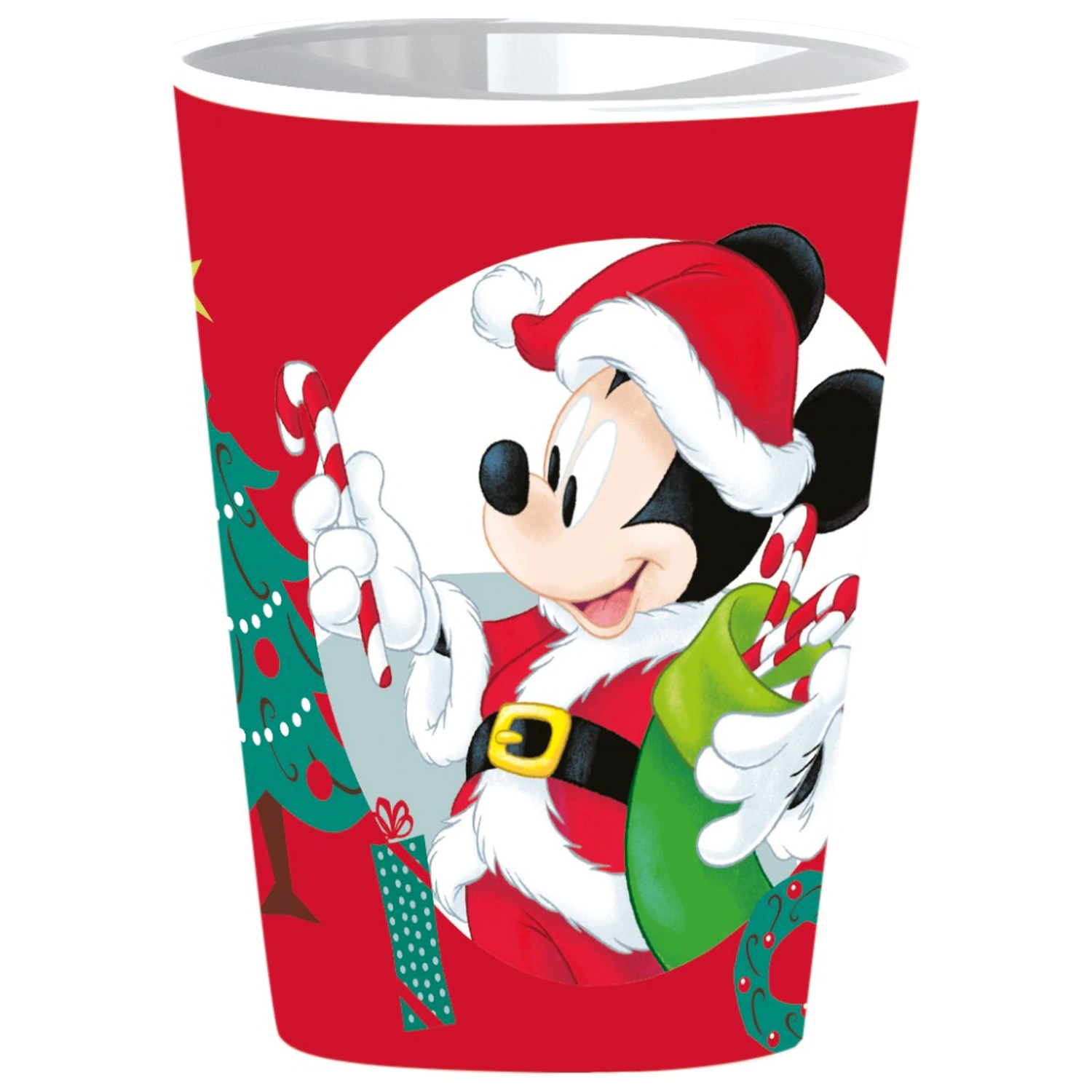 Disney Minnie und Mickey Christmas Plastikbecher 260 ml Produktfoto