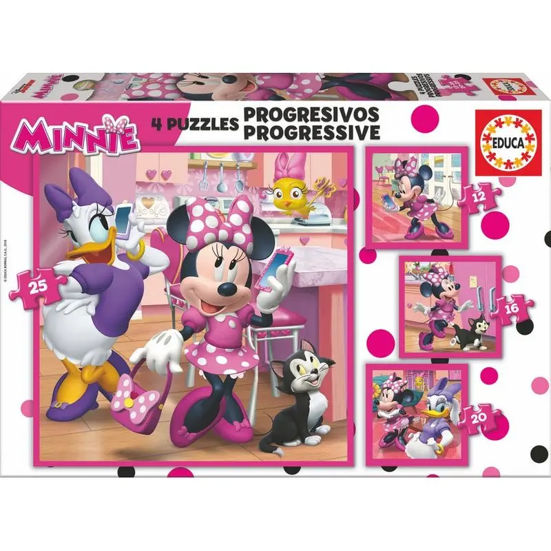 Disney Minnie and the Happy Helpers Puzzle 12-16-20-25St termékfotó