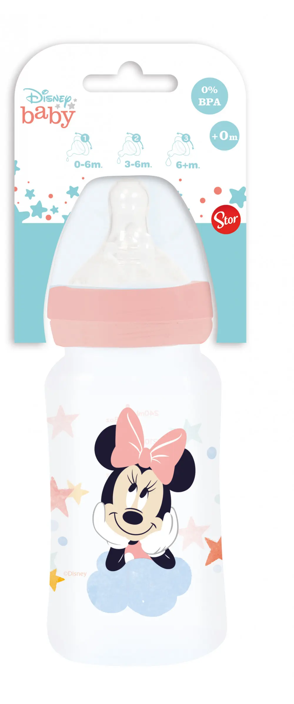 Disney Minnie Baby Fütterflasche 2.4 dl Produktfoto