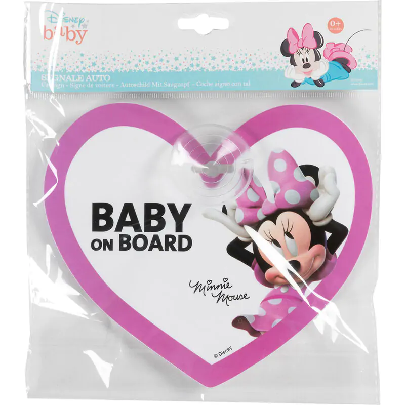 Disney Minnie baby on board Signal Produktfoto