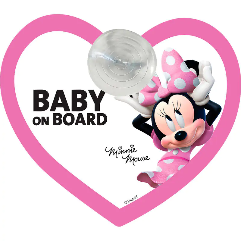 Disney Minnie baby on board Signal Produktfoto