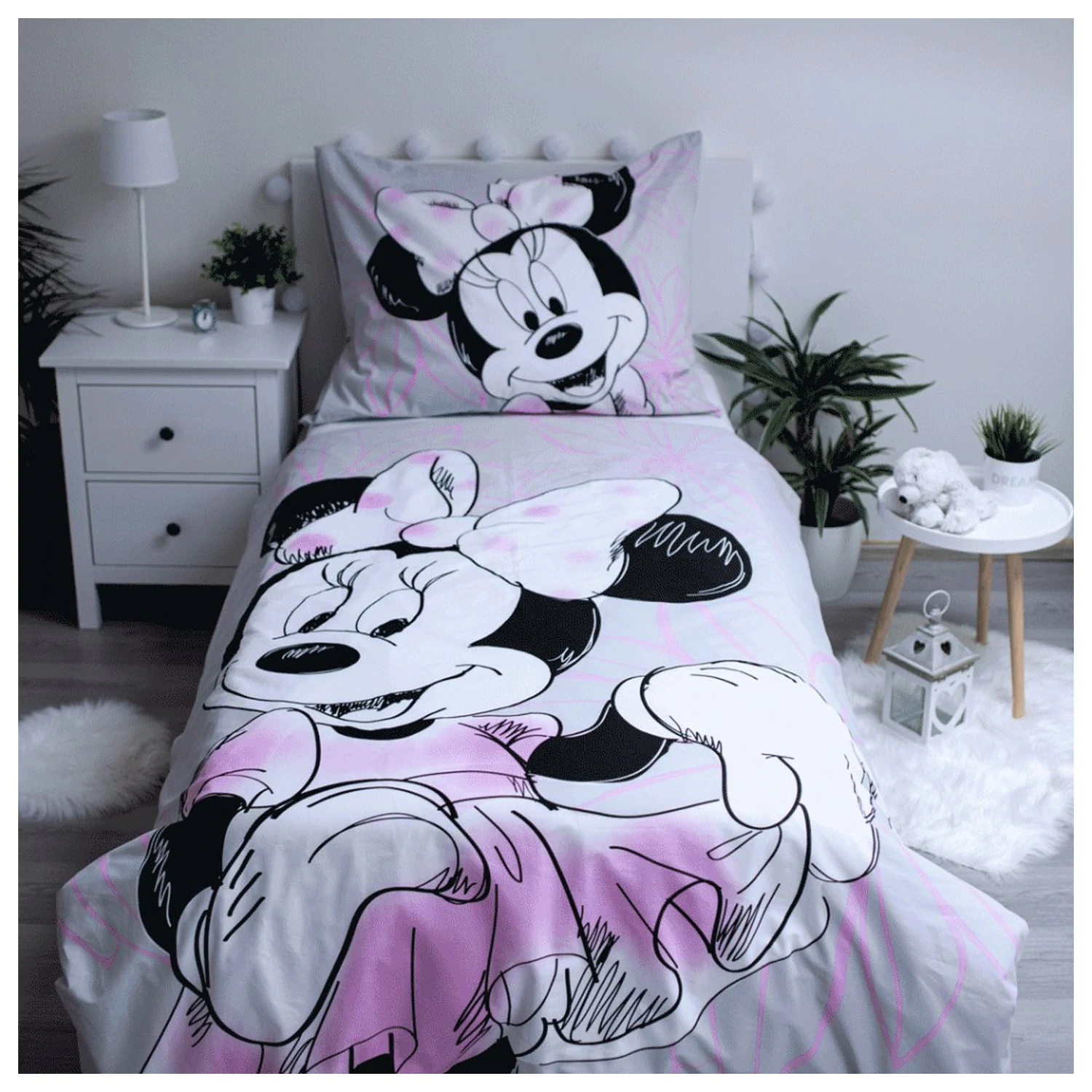 Disney Minnie Beautiful Bettbezug Produktfoto