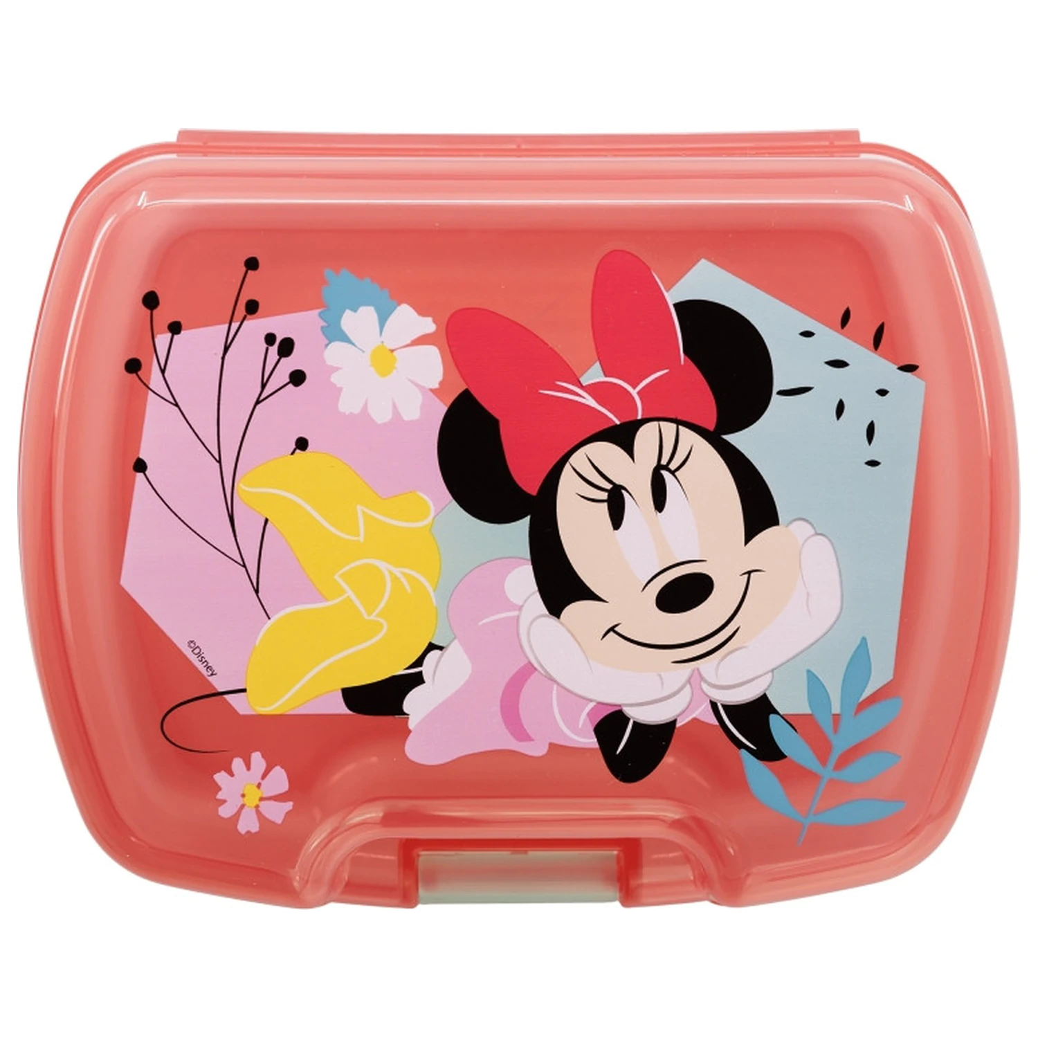 Disney Minnie Being More Premium Kunststoff Brotdose Produktfoto