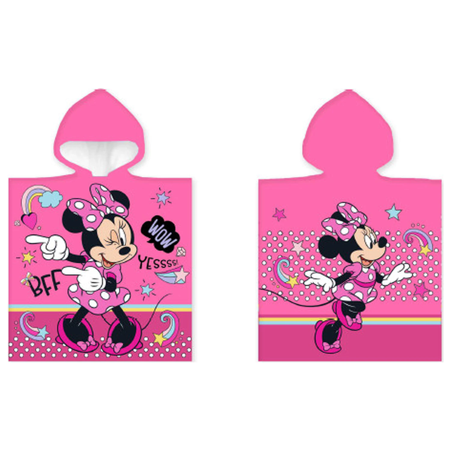Disney Minnie BFF Strandtuch Poncho Produktfoto