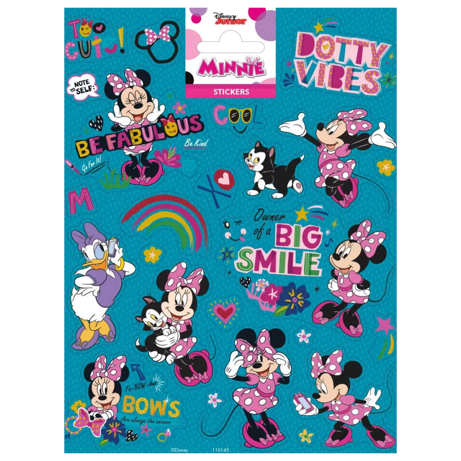 Disney Minnie Big Smile Aufkleber Produktfoto