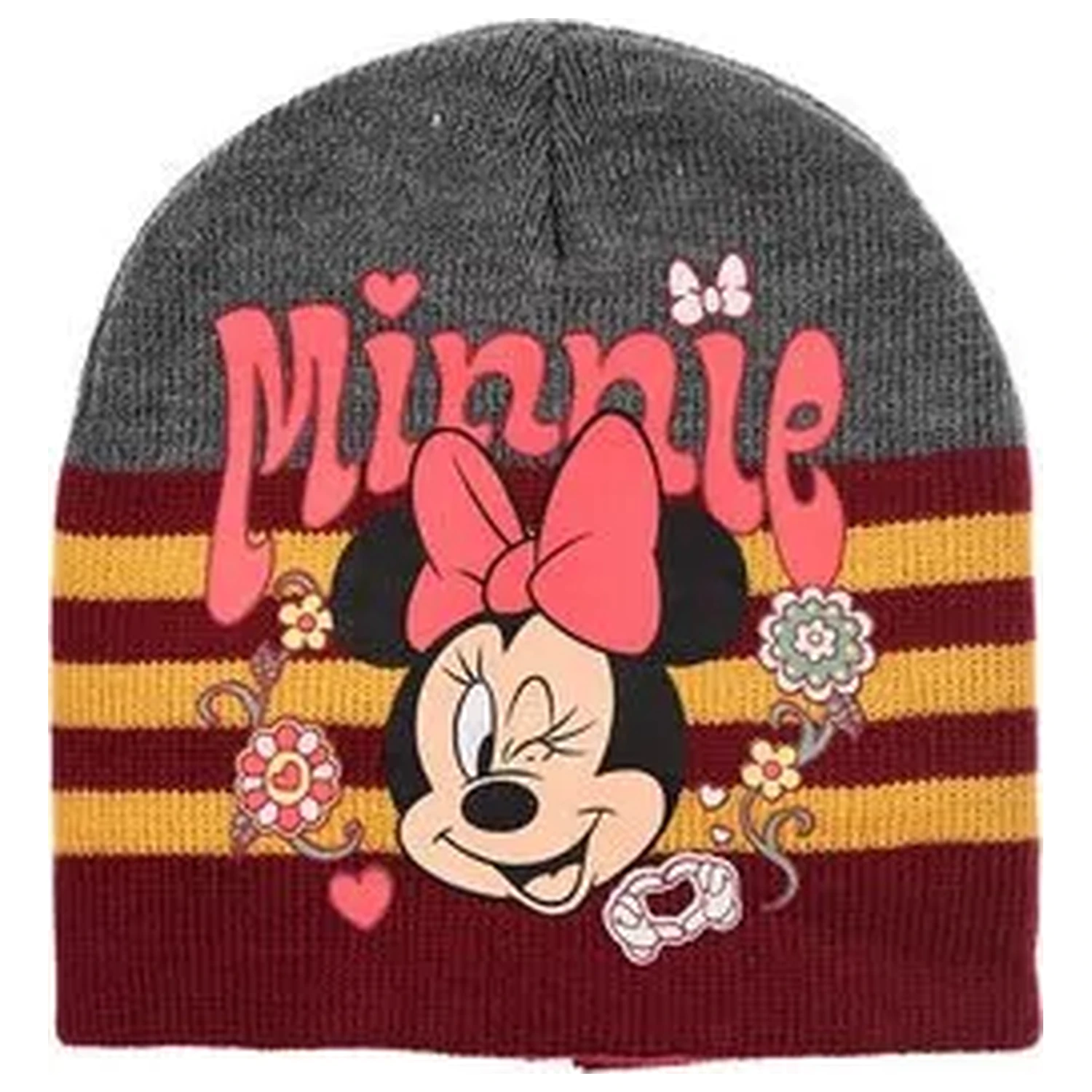 Disney Minnie Bloom Grey Kinder Mütze 52 cm Produktfoto