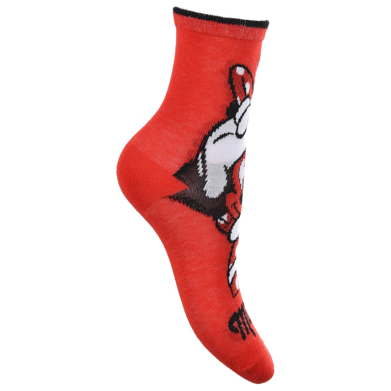 Disney Minnie Mouse Rote Schleife Kindersocken 31/34 Produktfoto