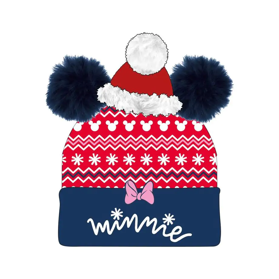 Disney Minnie Christmas Mütze Produktfoto