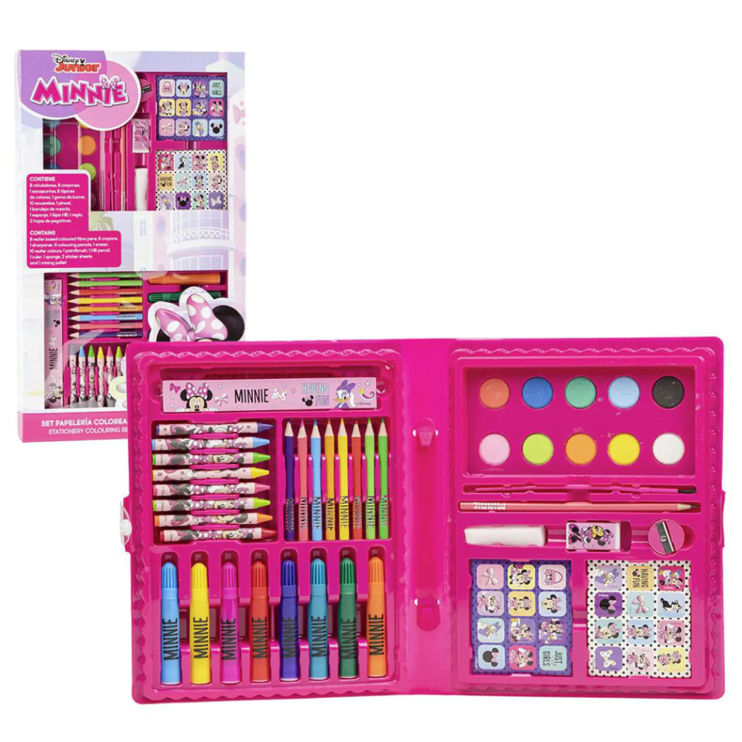 Disney Minnie Colouring Schreibwaren set Produktfoto