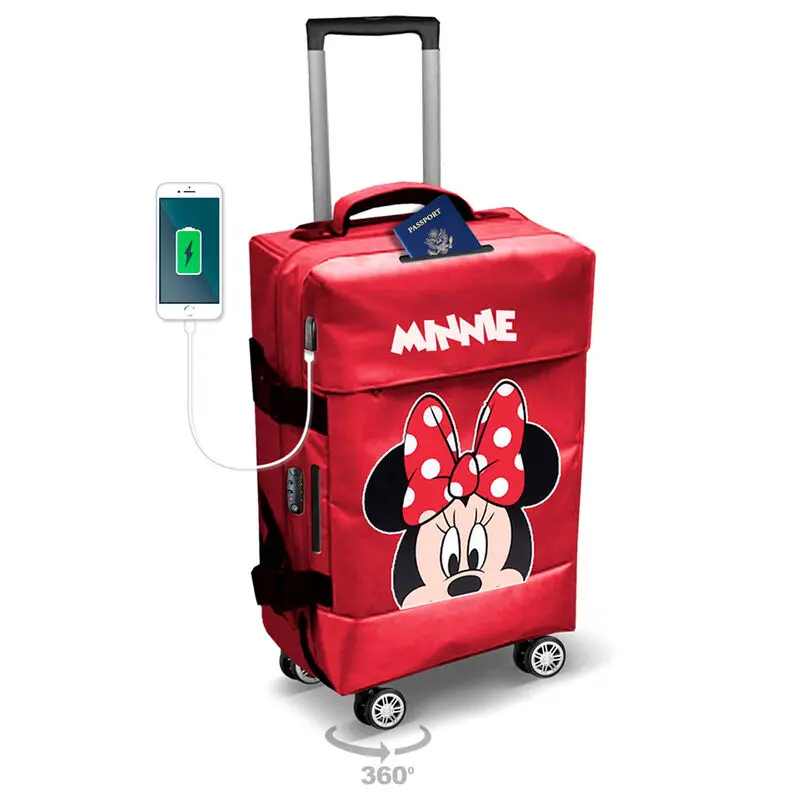 Disney Minnie Curious Trolley Koffer 55cm Produktfoto