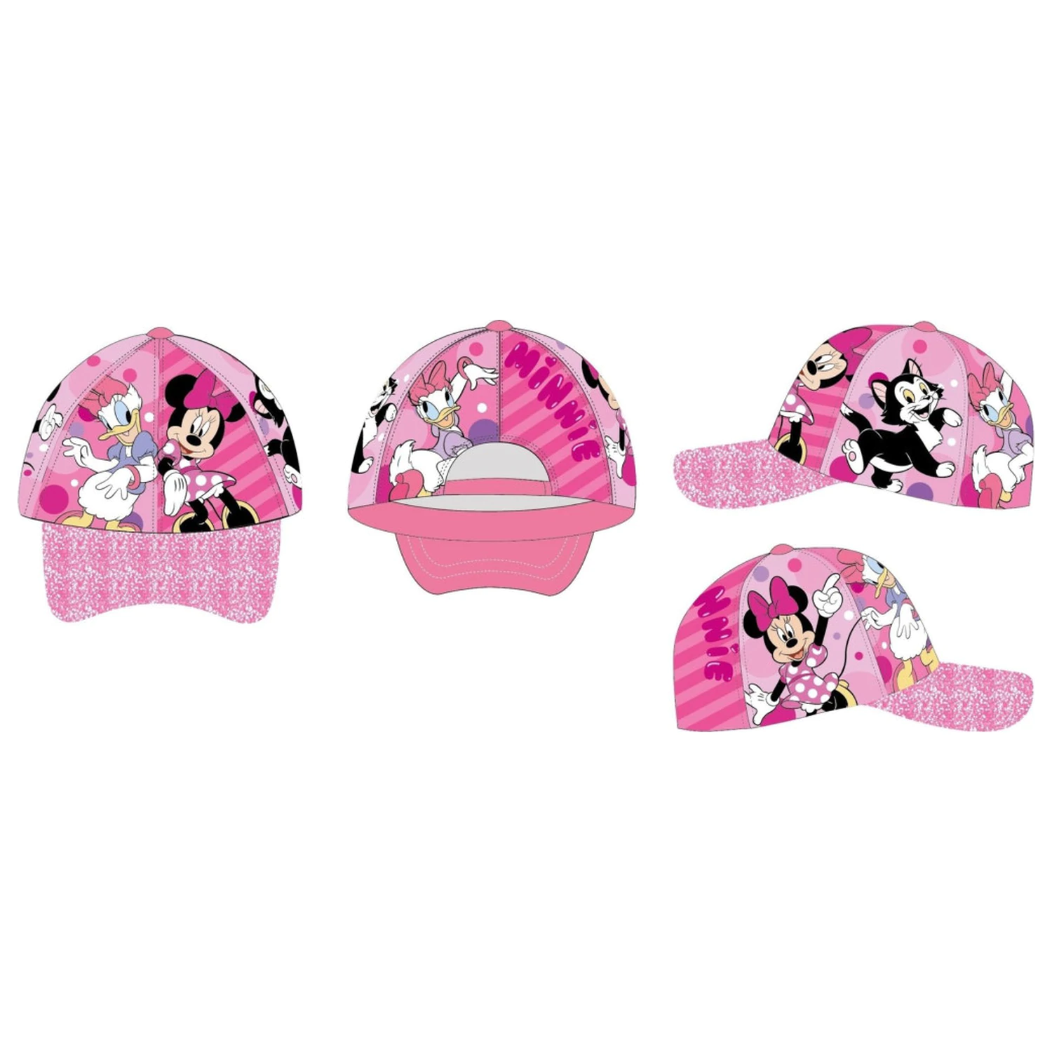 Disney Minnie Daisy Kinder Baseball-Kappe 53 cm Produktfoto