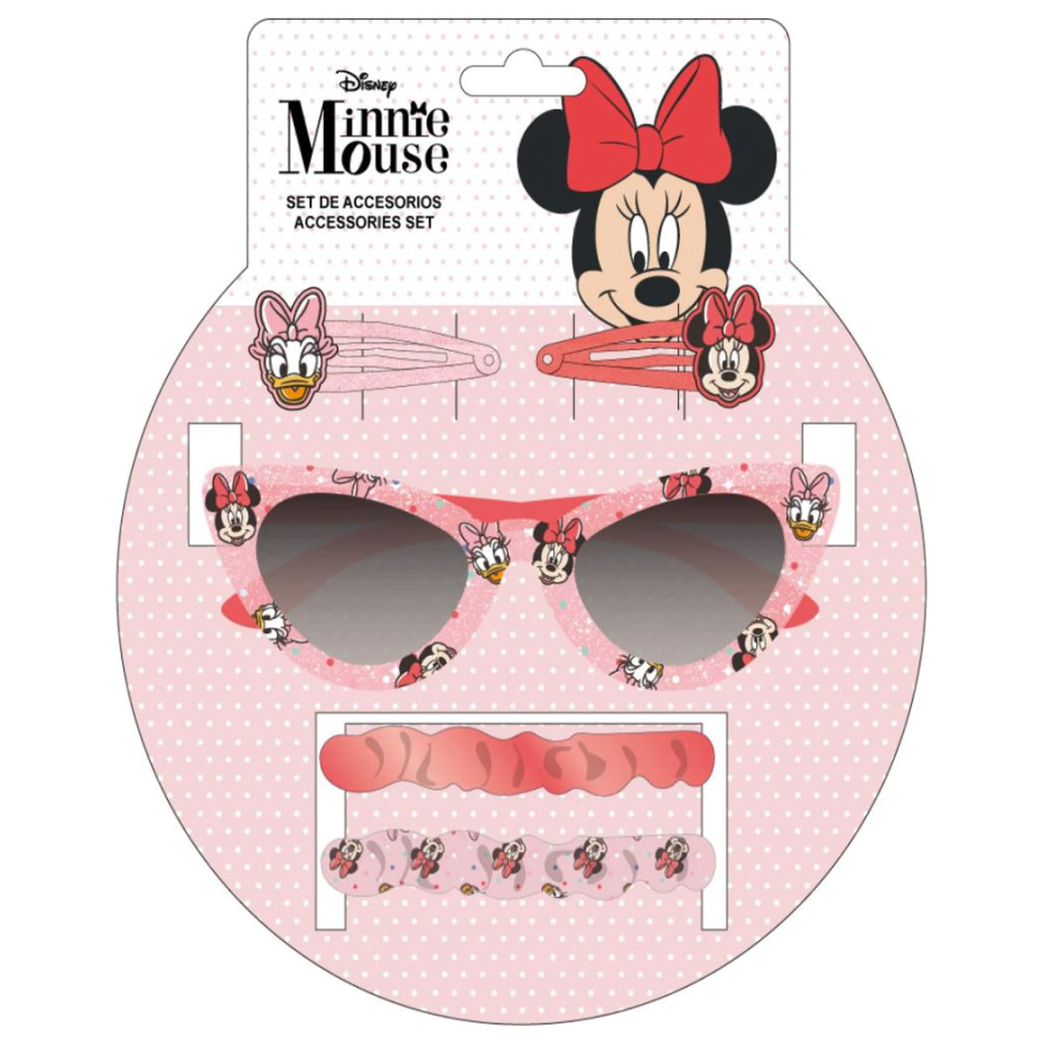 Disney Minnie Daisy Sonnenbrille und Haar-Accessoire-Set Produktfoto
