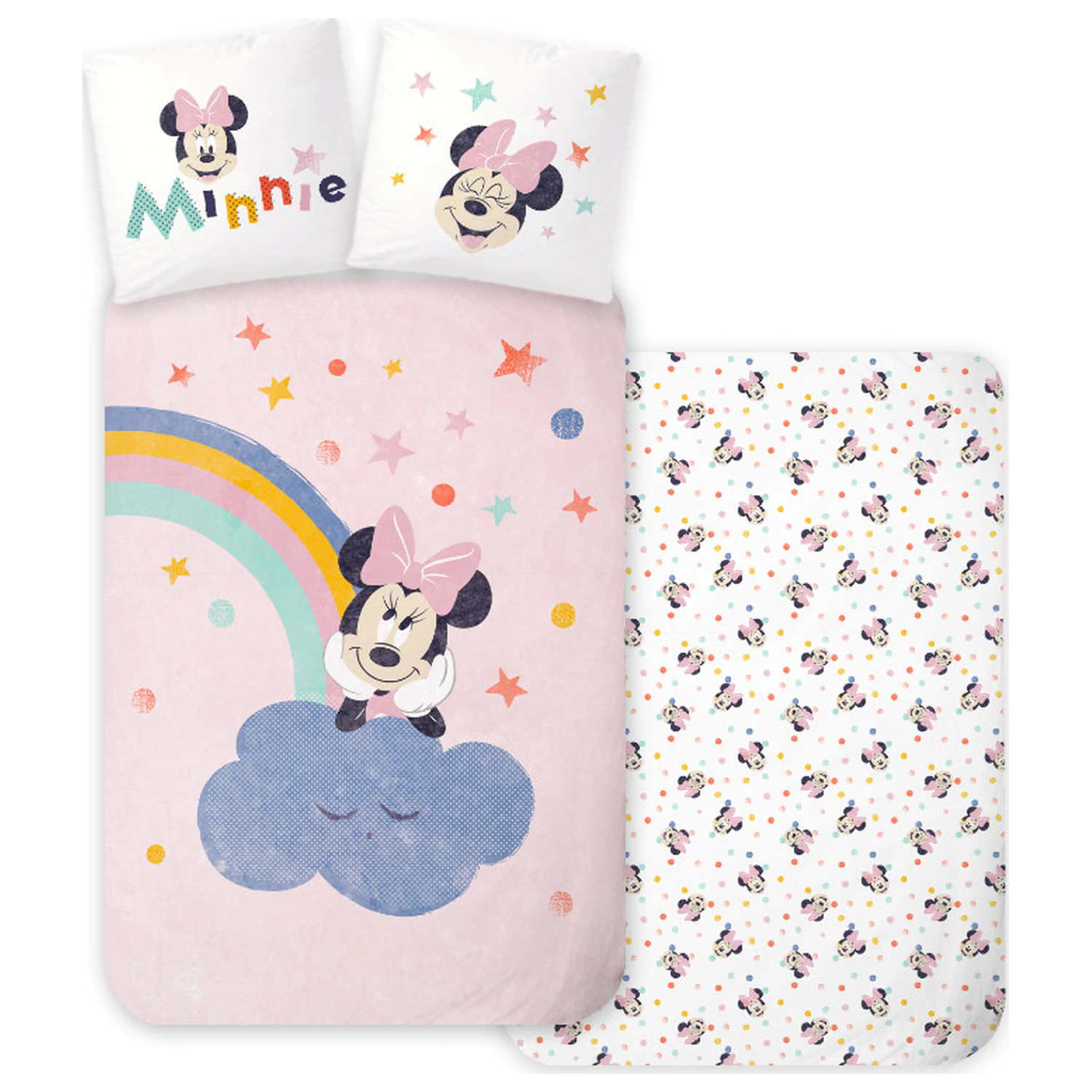Disney Minnie Dreamland Kinder- und Vorschul Bettdeckenbezug Produktfoto