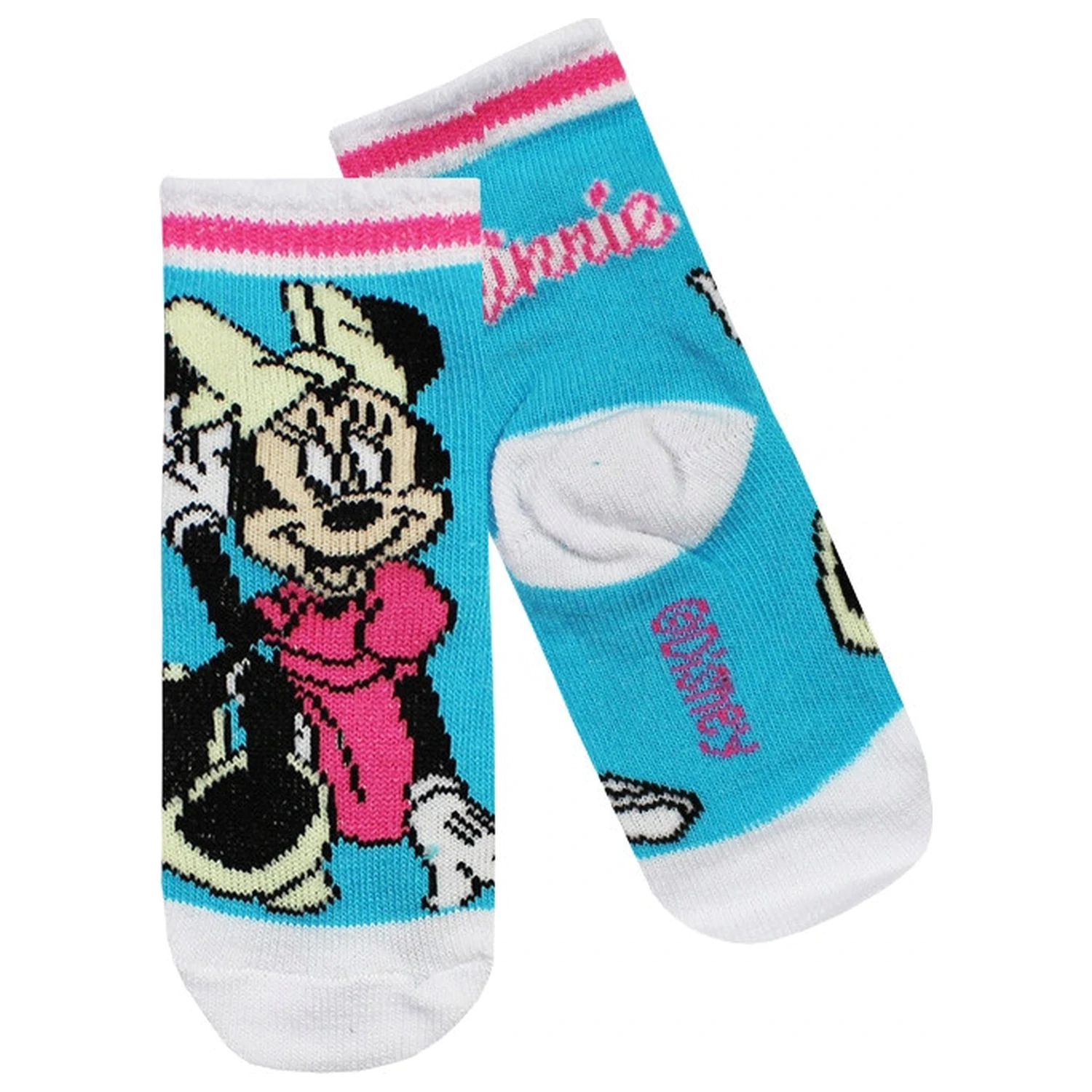 Disney Minnie Mouse Anzieh Baby Socken 0-6 Monate Produktfoto