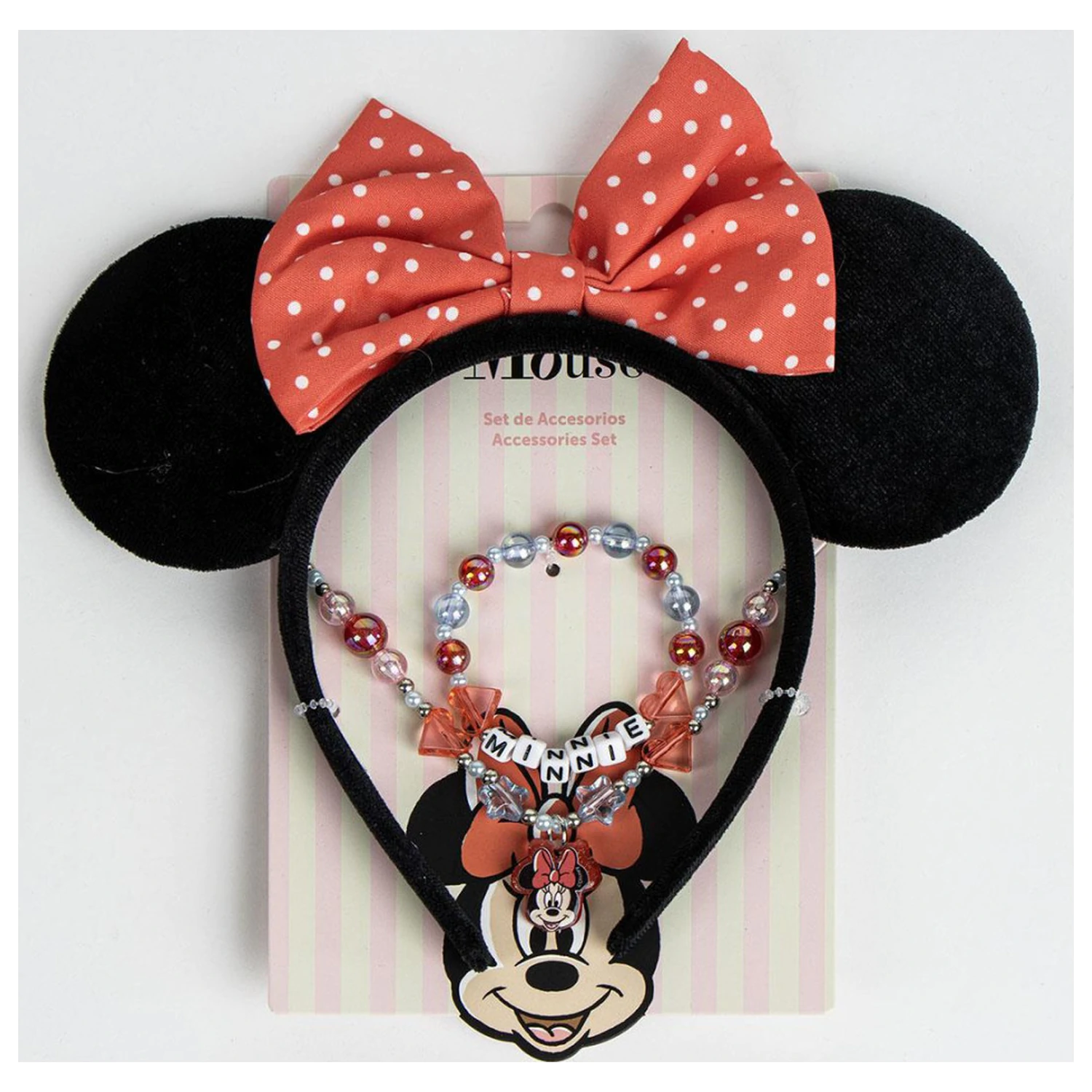Disney Minnie Ears Schmuck und Kopfband Set Produktfoto