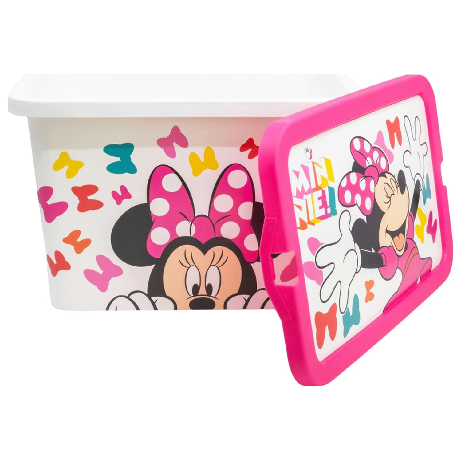 Disney Minnie Edgy Bows Kunststoff-Aufbewahrungsbox 7 L Produktfoto
