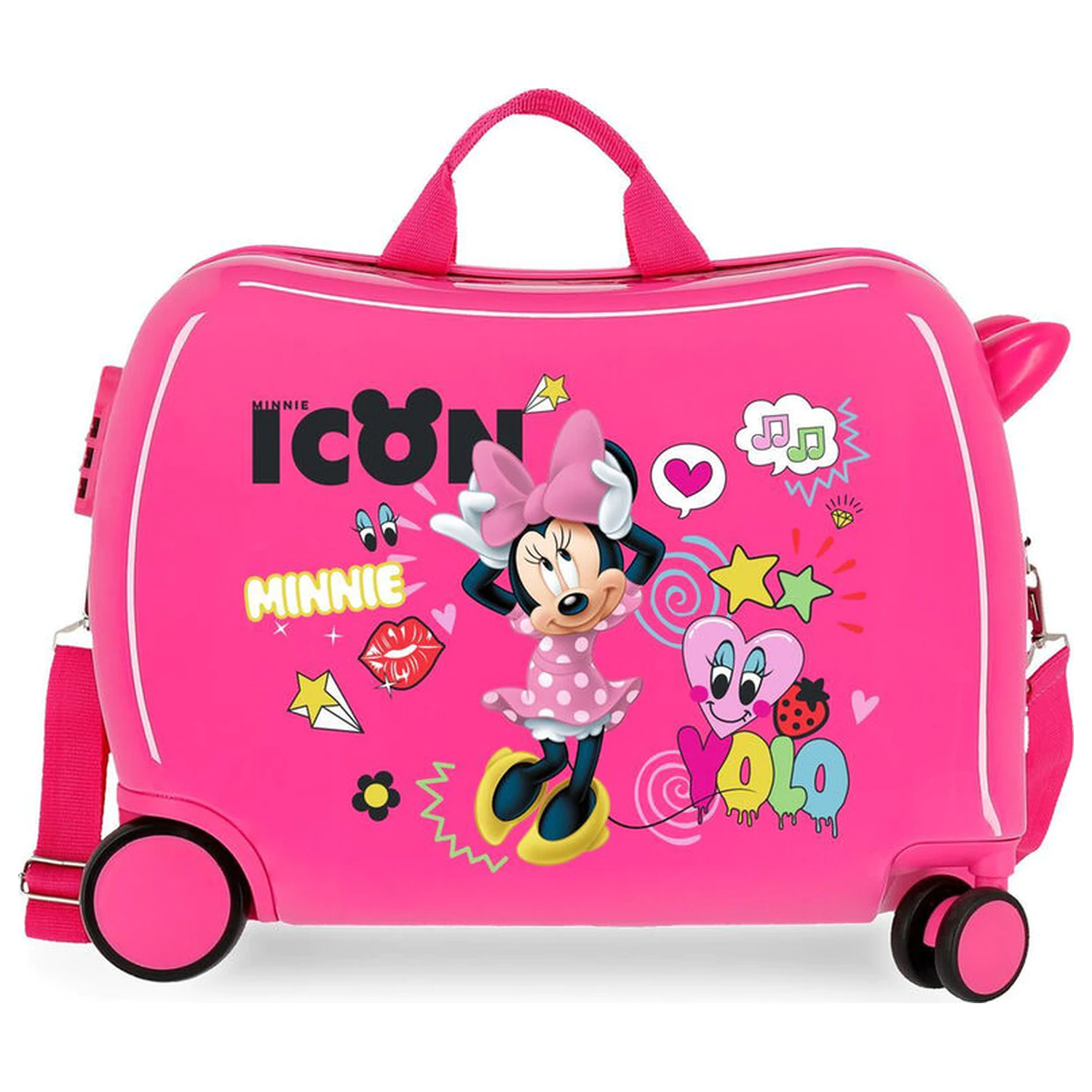 Disney Minnie Enjoy ABS Trolley Koffer 50cm Produktfoto