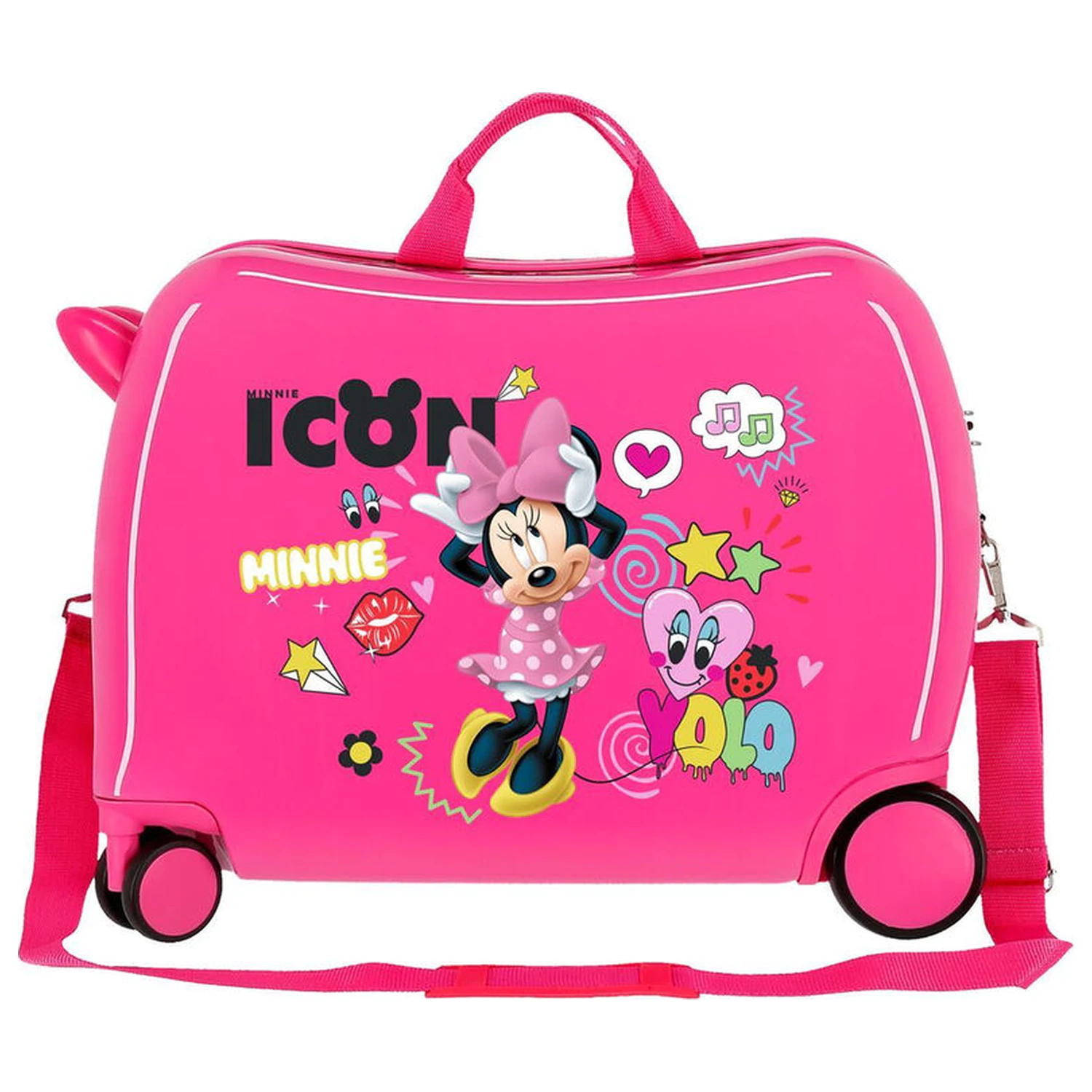 Disney Minnie Enjoy ABS Trolley Koffer 50cm Produktfoto