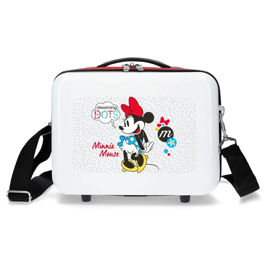 Disney Minnie Enjoy The Days Dots Anpassungsfähig ABS Kosmetiktasche Produktfoto