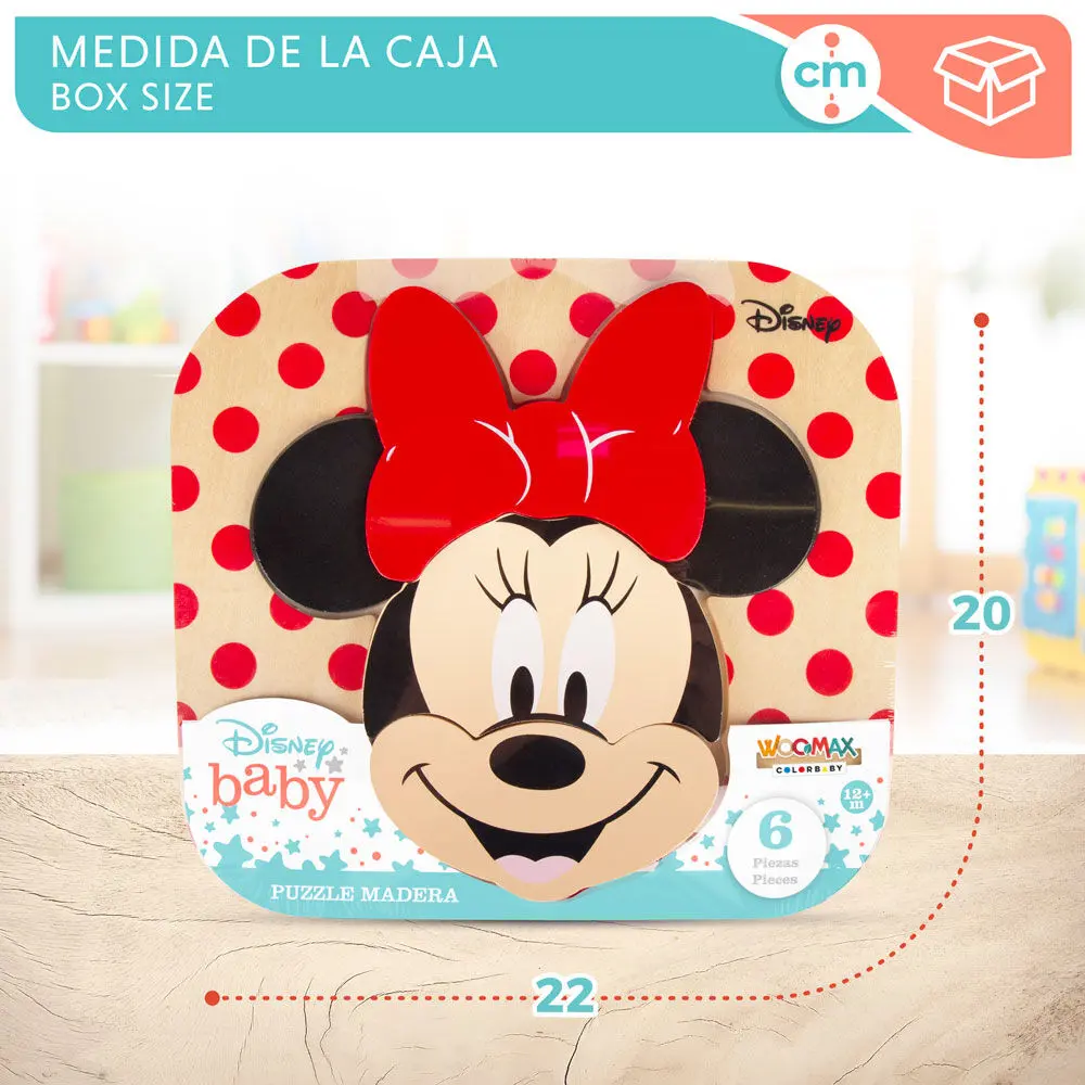 Disney Minnie hölzern puzzle termékfotó