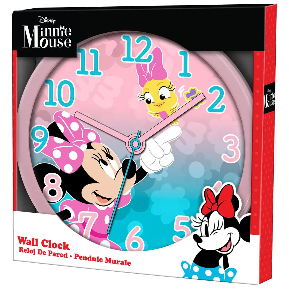 Disney Minnie Wanduhr Produktfoto