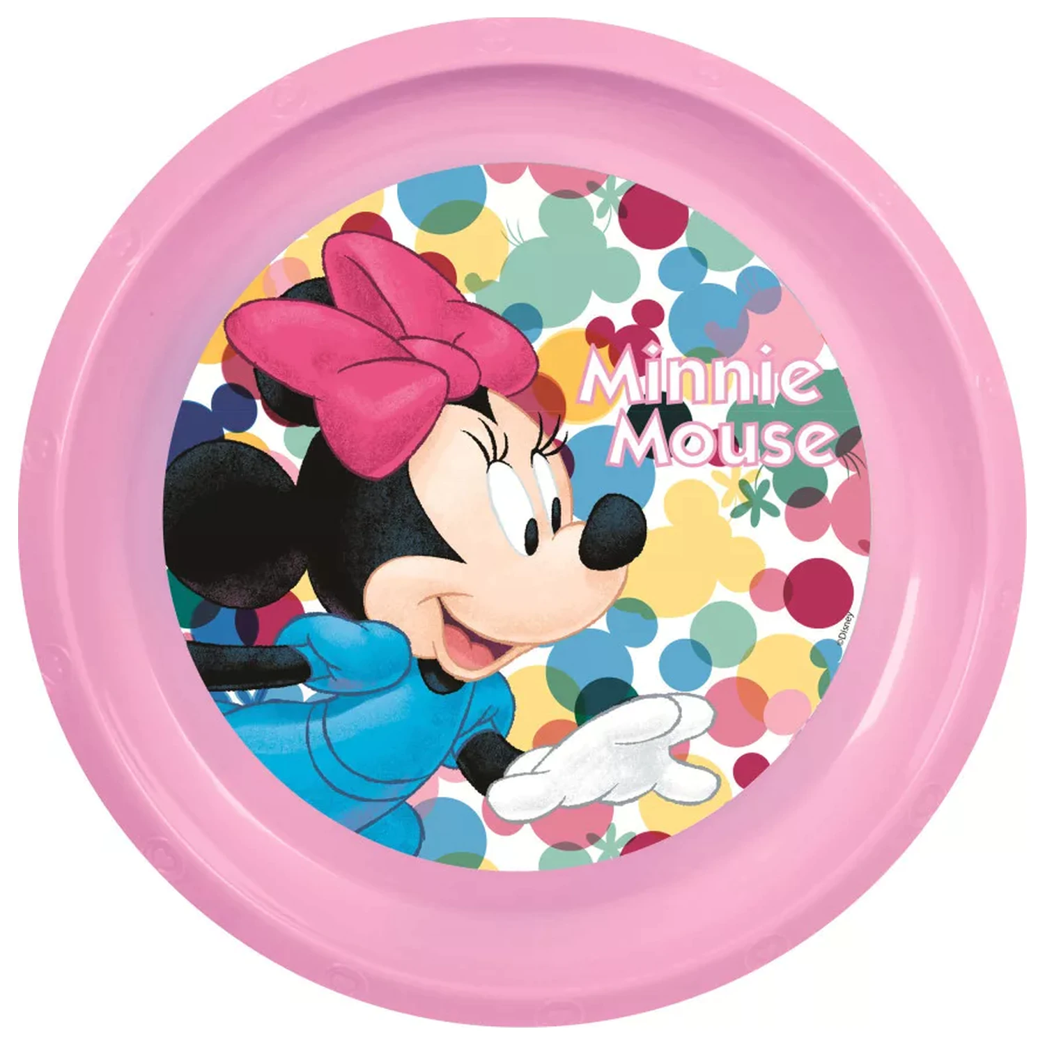 Disney Minnie Feel Good Kunststoff flacher Teller Produktfoto