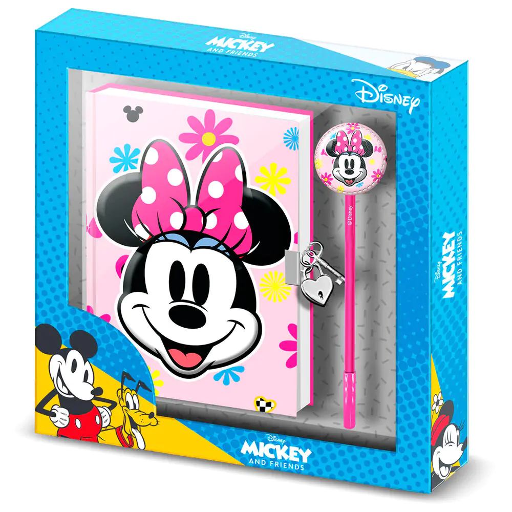Disney Minnie Floral Tagebuch und Sift Set Produktfoto