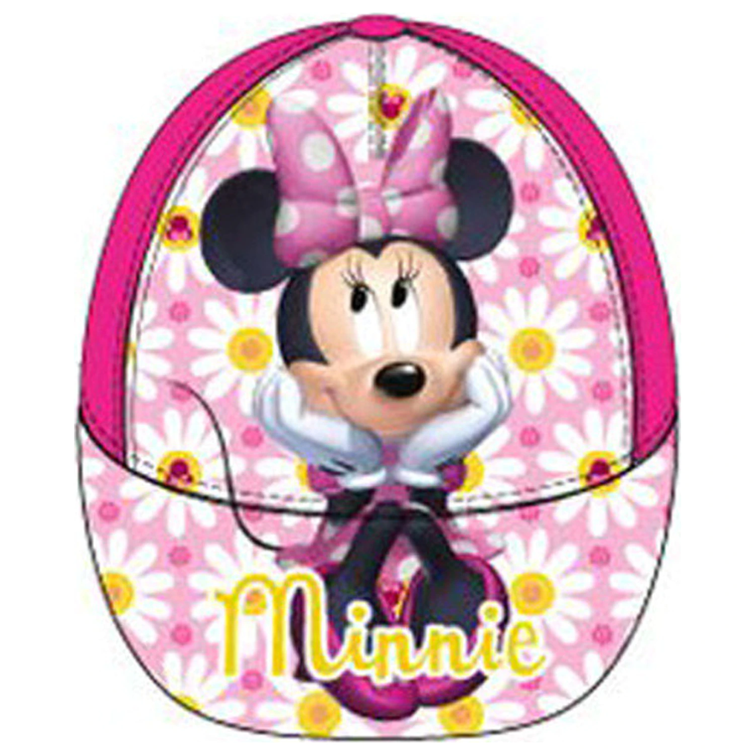 Disney Minnie Flower Pink Kinder Baseball Kappe 52 cm Produktfoto