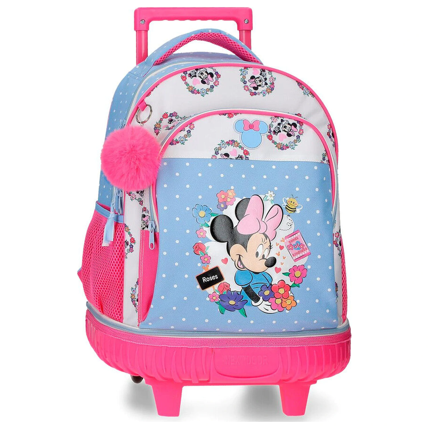 Disney Minnie Flowers extrahierbarer kompakter Trolley 43cm Produktfoto