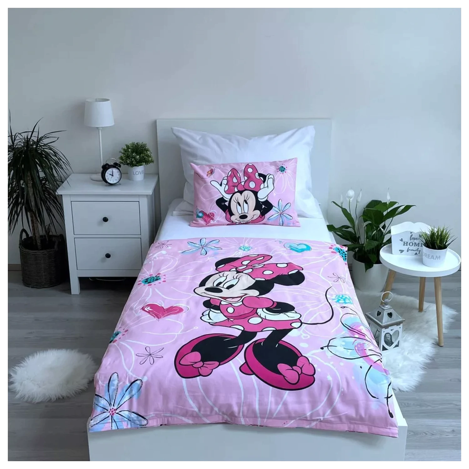 Disney Minnie Flowers Kinder, Vorschule Bettbezug Produktfoto