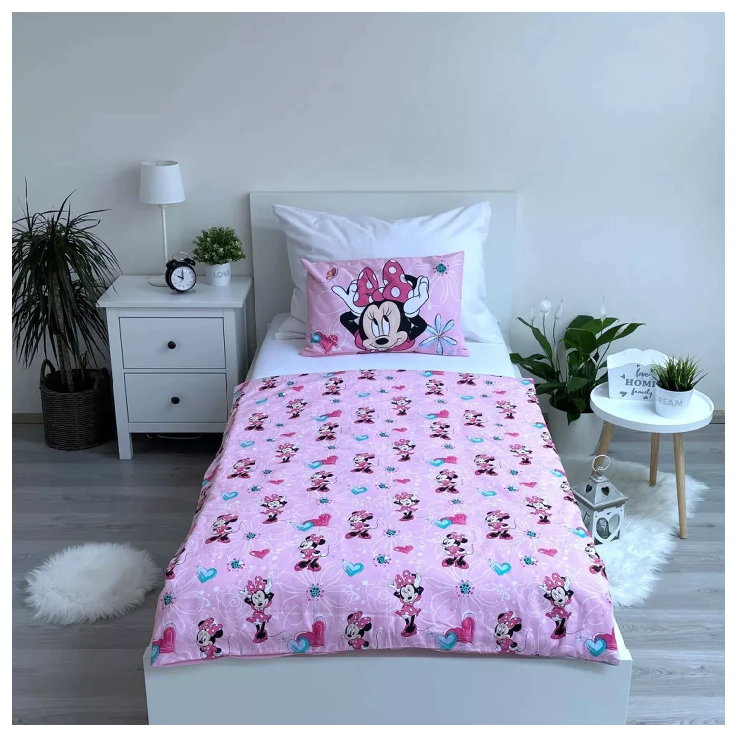 Disney Minnie Flowers Kinder, Vorschule Bettbezug Produktfoto