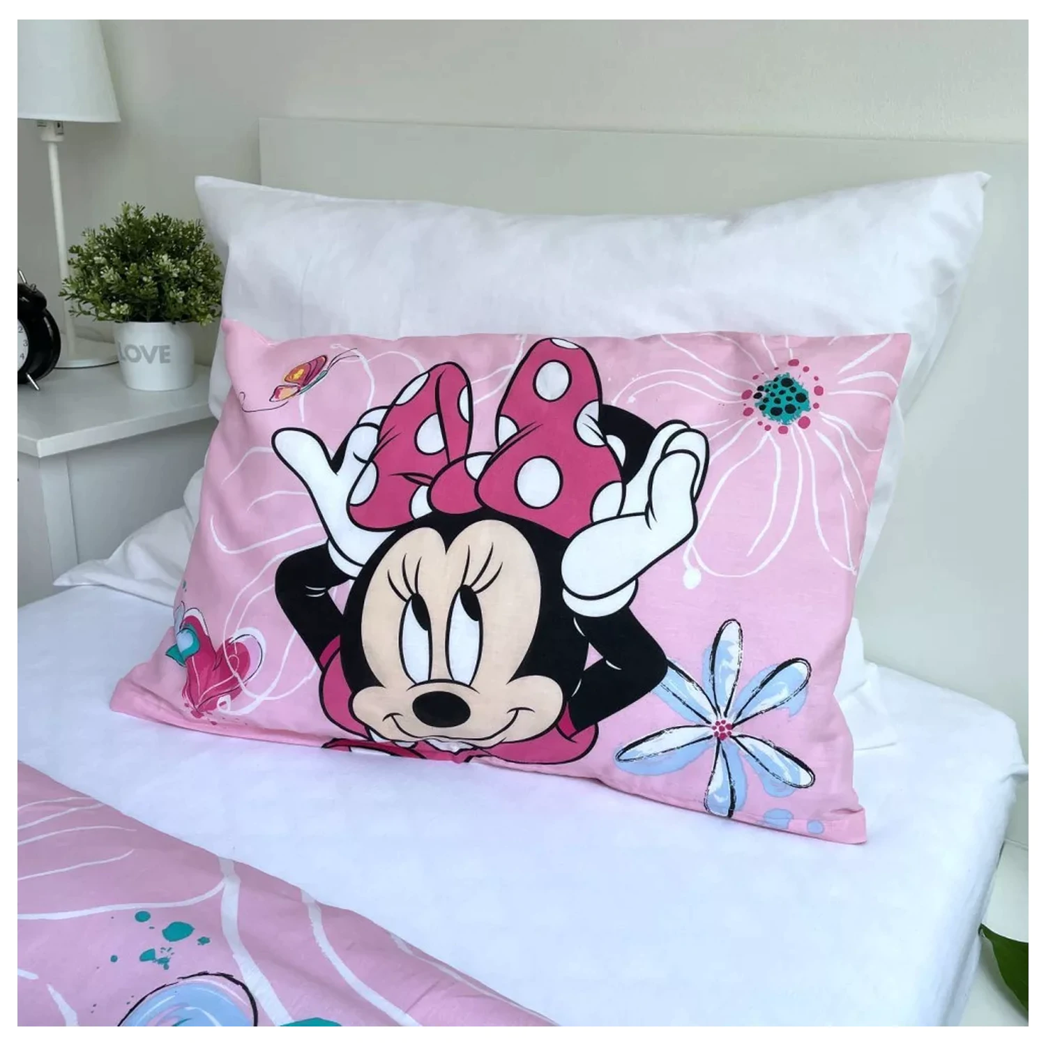 Disney Minnie Flowers Kinder, Vorschule Bettbezug Produktfoto