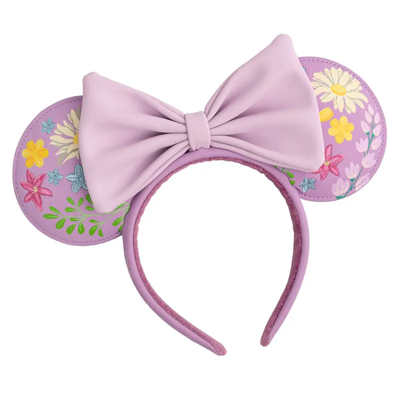 Disney by Loungefly Haarreif Minnie Embroidered Flowers Produktfoto