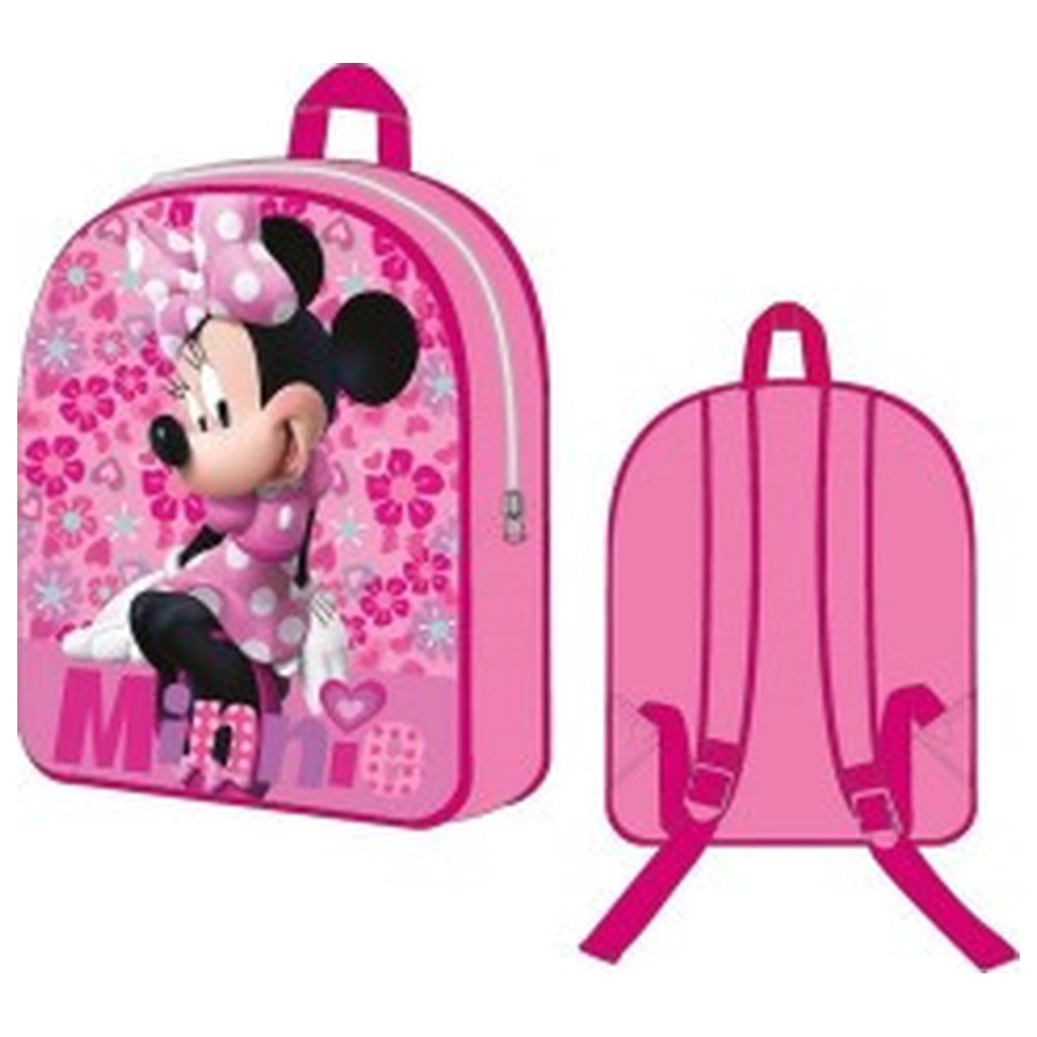 Disney Minnie Mouse Flowers Rucksack, Tasche 30 cm Produktfoto