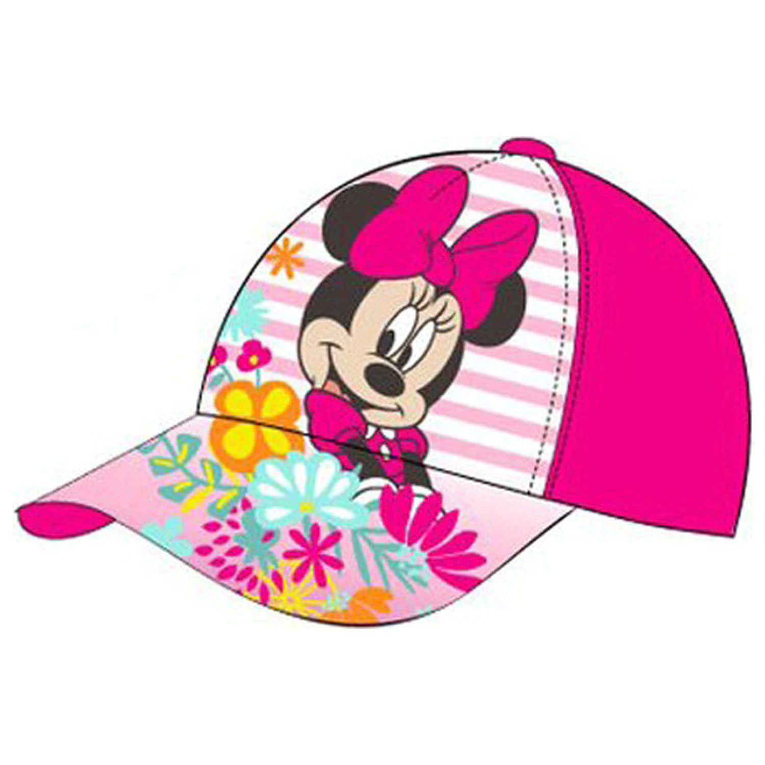 Disney Minnie Flowers Rosa Baby Baseballkappe 48 cm Produktfoto
