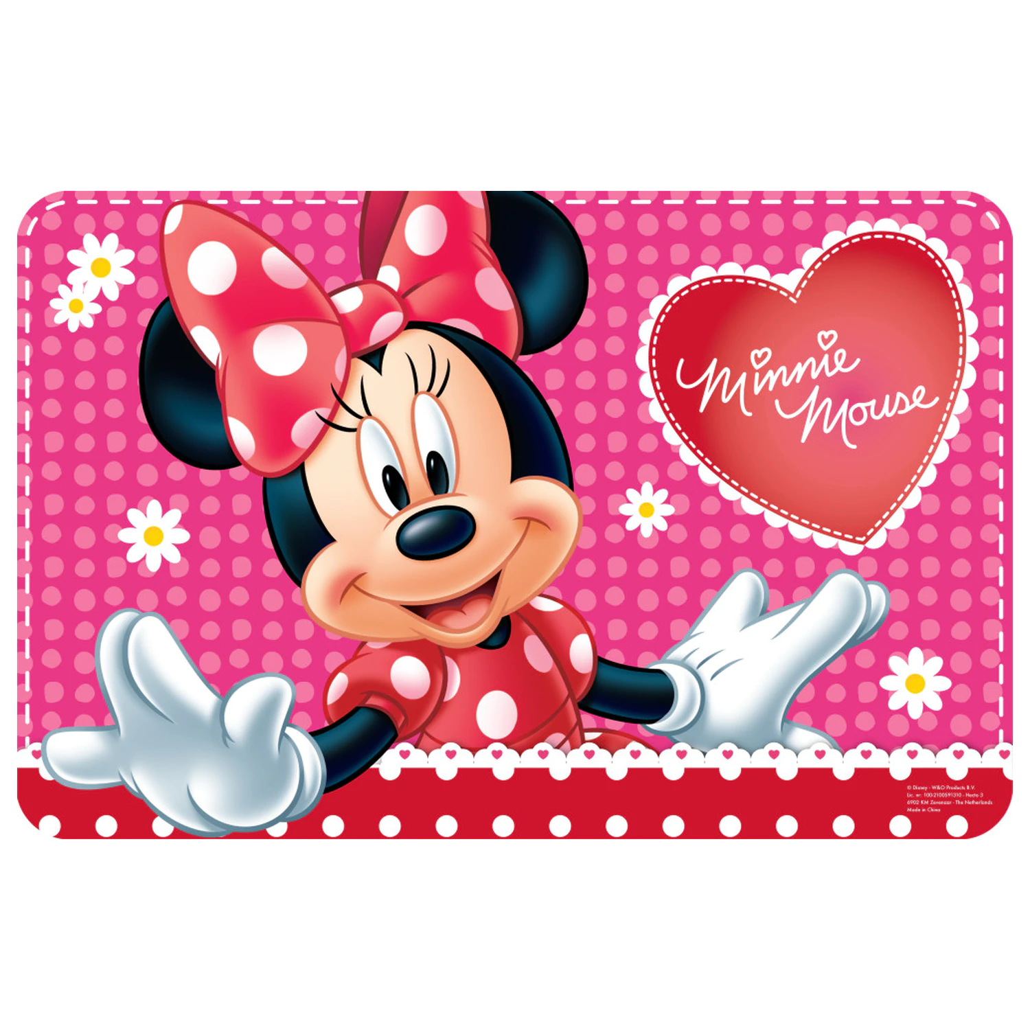 Disney Minnie Flowers Platzset 43x28 cm Produktfoto