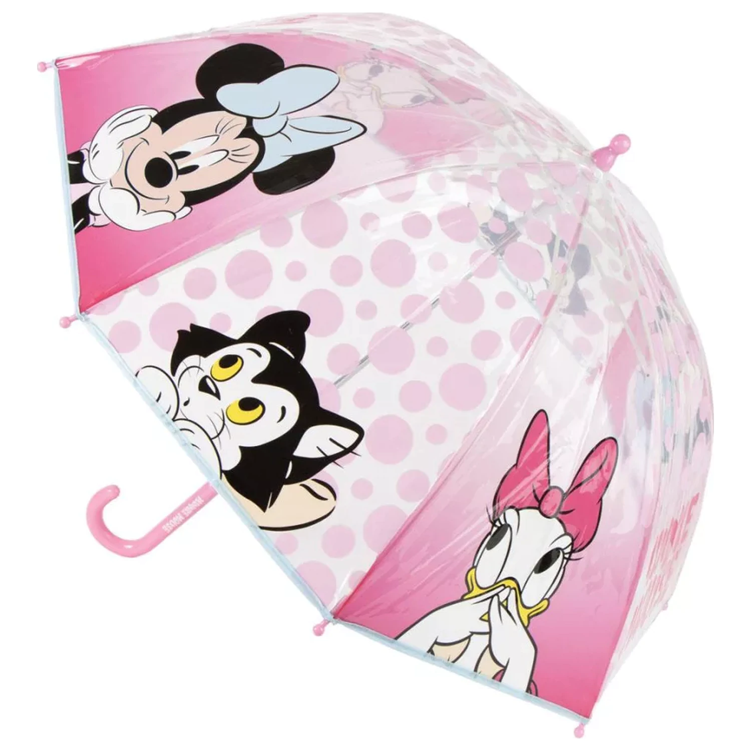 Disney Minnie Mouse Friends Forever Kids' Transparenter Regenschirm Ø71 cm Produktfoto