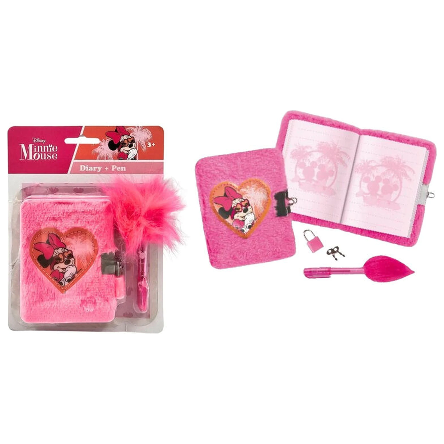 Disney Minnie Magic Tagebuch und Stift Set Produktfoto