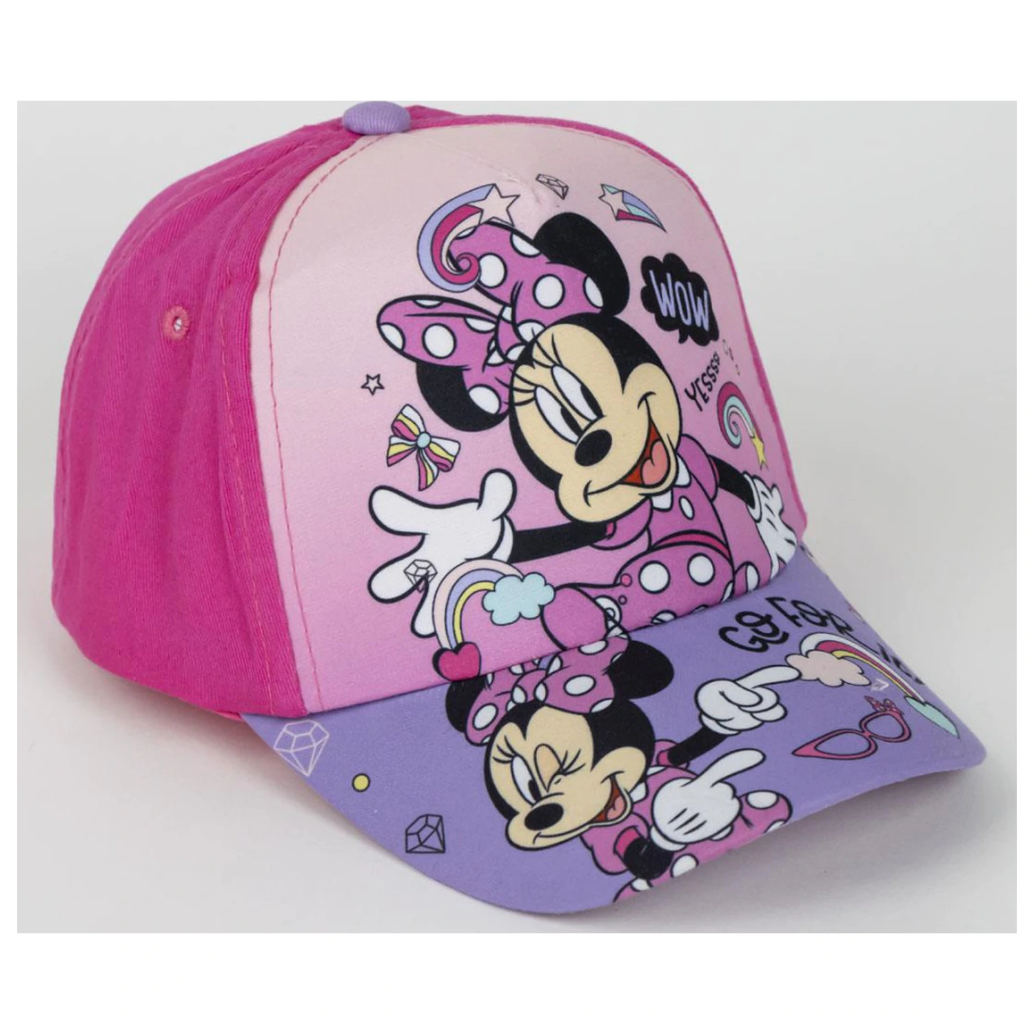 Disney Minnie Go For It Sonnenbrille und Baseballmütze Set Produktfoto
