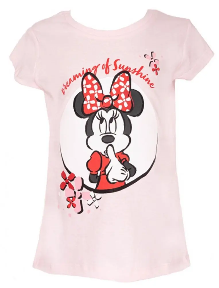 Disney Minnie Kinder Kurzarm T-Shirt Produktfoto