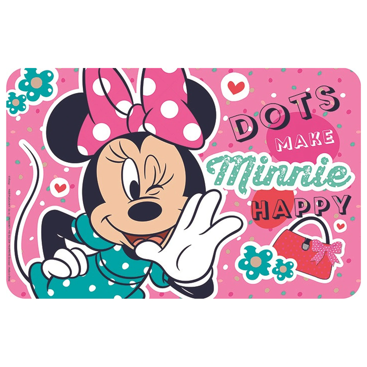 Disney Minnie Happy Dots Tischset 43x28 cm Produktfoto