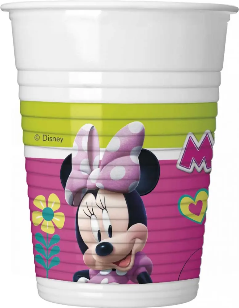 Disney Minnie Happy Helpers Kunststoffbecher 8 Stück 200 ml Produktfoto