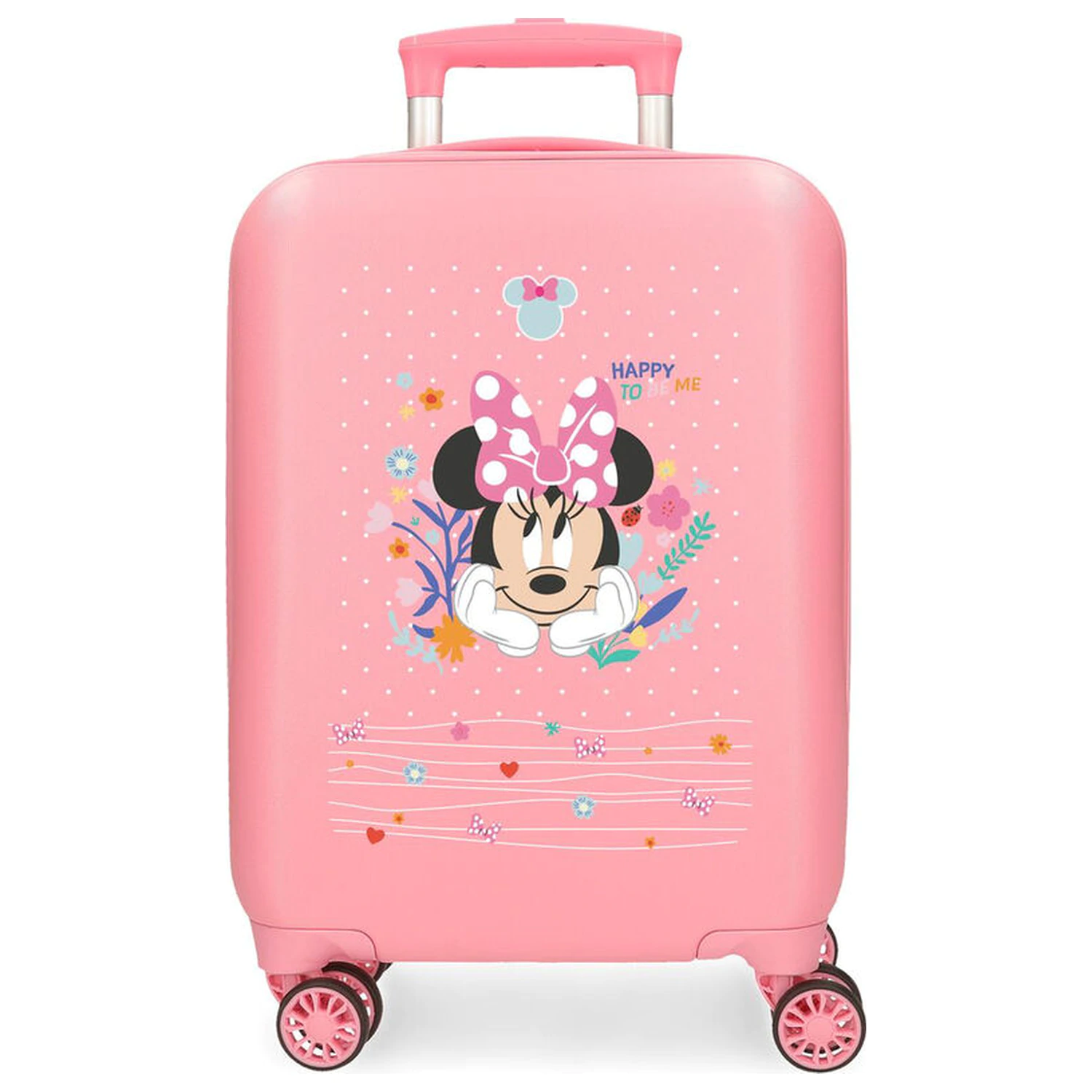 Disney Minnie Happy To Be Me ABS Trolley-Koffer 50cm Produktfoto