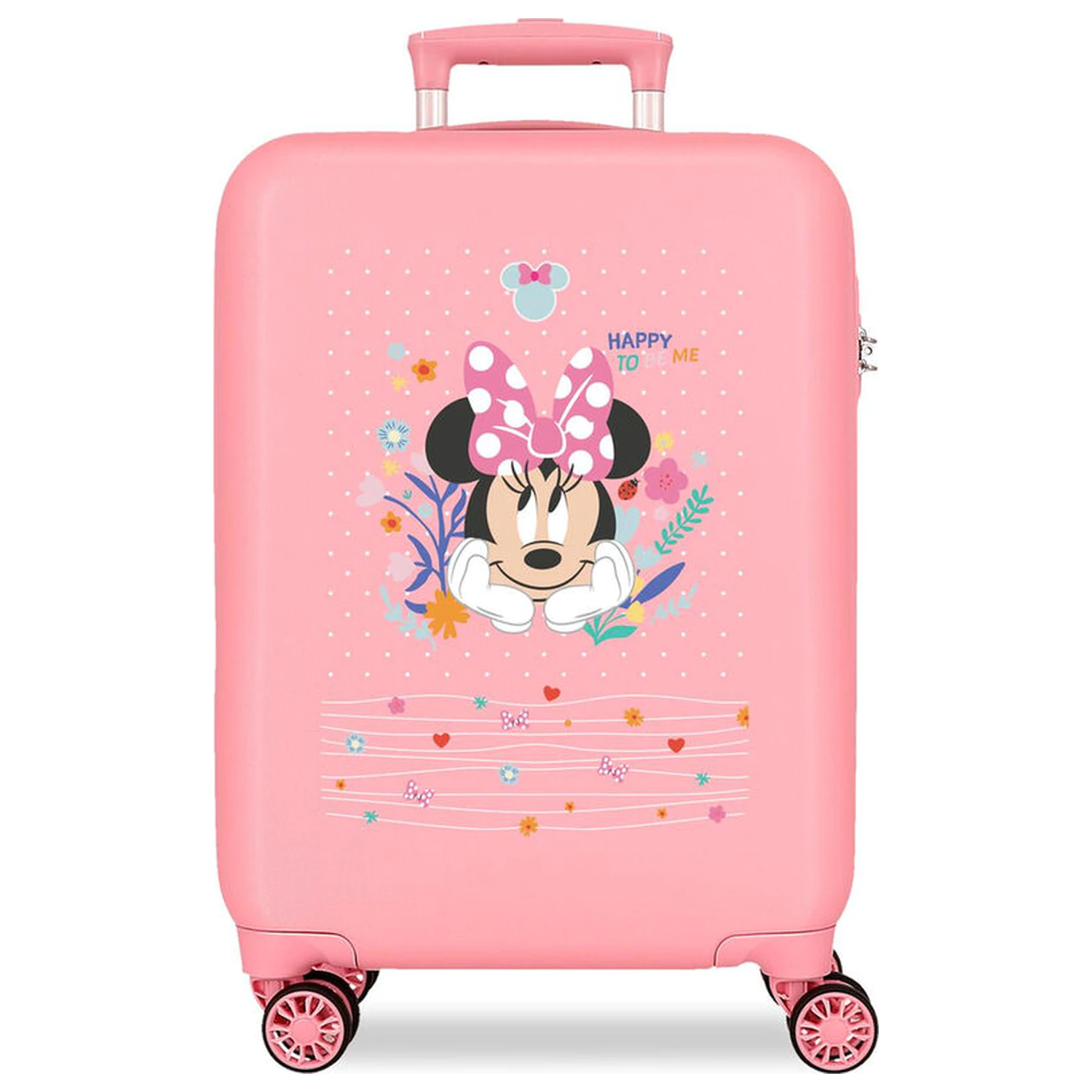 Disney Minnie Happy To Be Me ABS Trolley Koffer 55cm Produktfoto